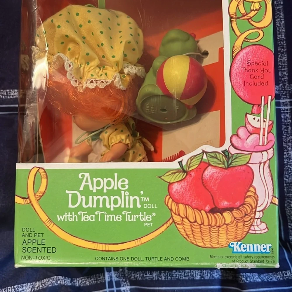 Strawberry Shortcake Apple Dumplin Party Pleaser Doll with Tea Time Turt…